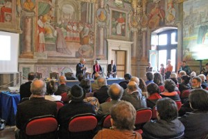 Convegno nella sala Regia 