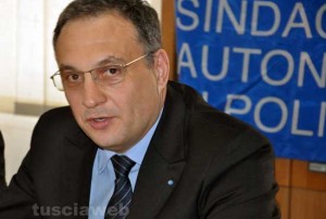 Il segretario provinciale del Sap Giovanni Coscetti 