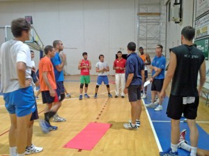 La Horizon in allenamento 