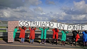 Flash mob per il ponte sul Mignone 