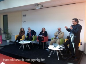 Enrico Panunzi al convegno sull'usura