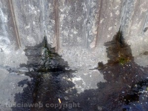 La fontana di piazza della Morte perde acqua