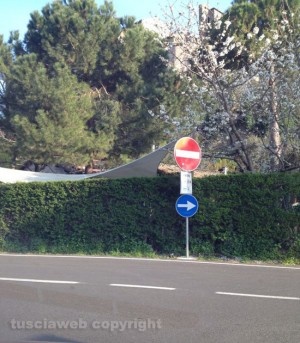 Il divieto di accesso a Valle Faul