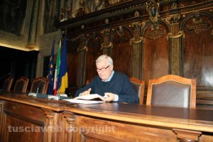 Il sindaco Leonardo Michelini