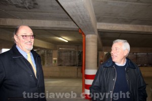 L’apertura del parcheggio alle Pietrare - Aldo Fabbrini e il sindaco Michelini
