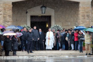 I funerali del piccolo Leonardo Sonno