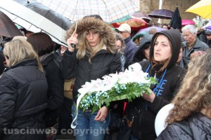 I funerali del piccolo Leonardo Sonno
