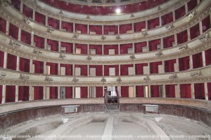 I lavori al teatro Unione
