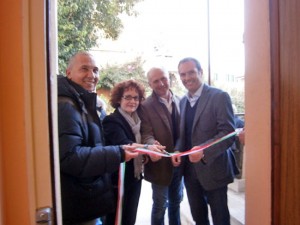Il taglio del nastro 
