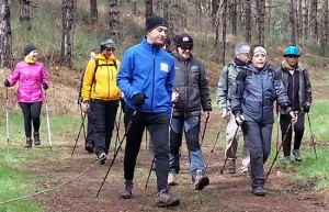 La passeggiata del Nordic Walking di Carnevale