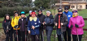 La passeggiata del Nordic Walking di Carnevale