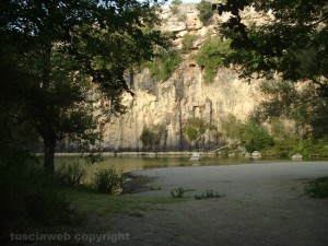 Parco naturalistico archeologico di Vulci, laghetto del Pellicone