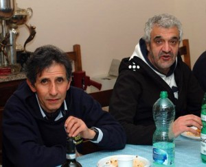 Rolando Di Marco con Gelindo Bordin