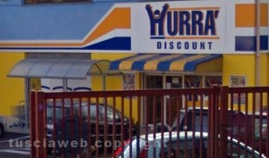 Il supermercato Hurrà a Ronciglione
