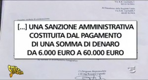 Jimmy Ghione a Vitorchiano per i depuratori