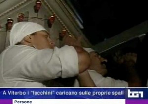 La macchina di santa Rosa su Rai Uno