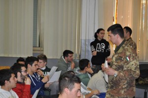 Un momento dell'incontro 