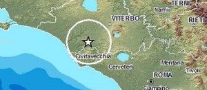 Terremoto tra Blera e Monteromano - L'epicentro