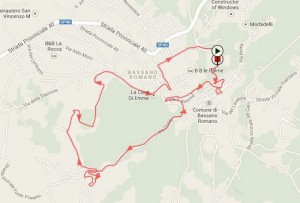 Il percorso del Trittico laziale 2014