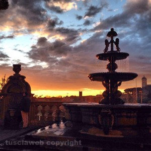 Viterbo - Il giardino di palazzo dei Priori - Foto Riccardo Mazzoni