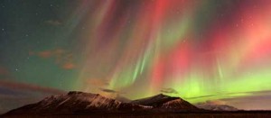Un'immagine dell'aurora