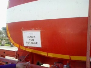 L'autobotte a Sutri