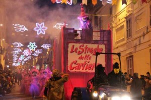 Uno dei carri del Carnevale di Ronciglione