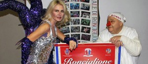 Nathalie Caldonazzo al Carnevale di Ronciglione