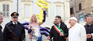 Giovedì grasso, Nathalie Caldonazzo dà il via ai festeggiamenti