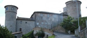 Il castello degli Anguillara a Canepina 