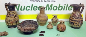 Il materiale sequestrato dala finanza