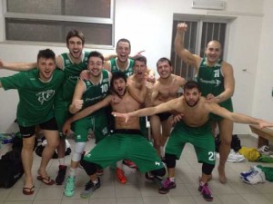 Nuova Fortitudo in festa per la vittoria