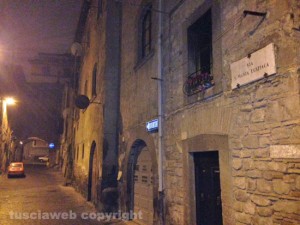 L'abitazione andata a fuoco in via Santa Maria Egiziaca