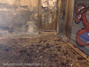 L'abitazione andata a fuoco in via Santa Maria Egiziaca