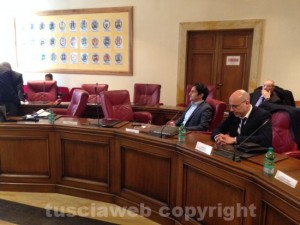 La seduta del consiglio provinciale