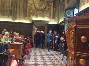 L'incursione del comitato Non ce la beviamo in consiglio comunale