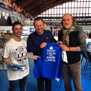 Gianluca Grancini e Sergio Insogna al trofeo Larus
