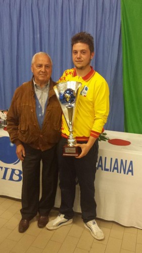 Il vincitore del trofeo Veteres 