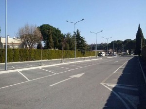 Nuovi alberi al parcheggio Casciani-Baccanari 