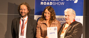La consegna del premio