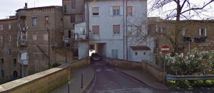 Via Vittorio Emanuele III a Corchiano