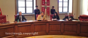 La seduta del consiglio provinciale