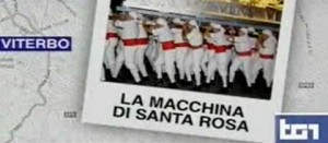 La macchina di santa Rosa su Rai Uno