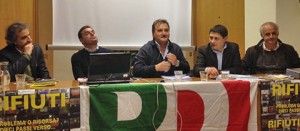Alessandro Mazzoli con Rossano Ercolini ed Enrico Panunzi a Vetralla