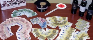 Le banconote sequestrate