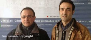 I brigadieri Giuseppe Favilla e Rosario Paolini