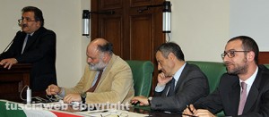 Enrico Panunzi, Riccardo Valentini, Michele Civita e Andrea Egidi