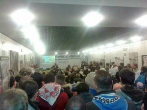 La sala del convegno 