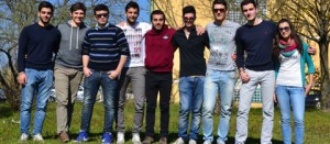 Un gruppo di studenti del CdL di Ingegneria Industriale della Tuscia