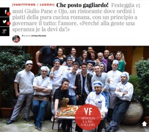 L'articolo di Vanity fair dedicato a David Ranucci